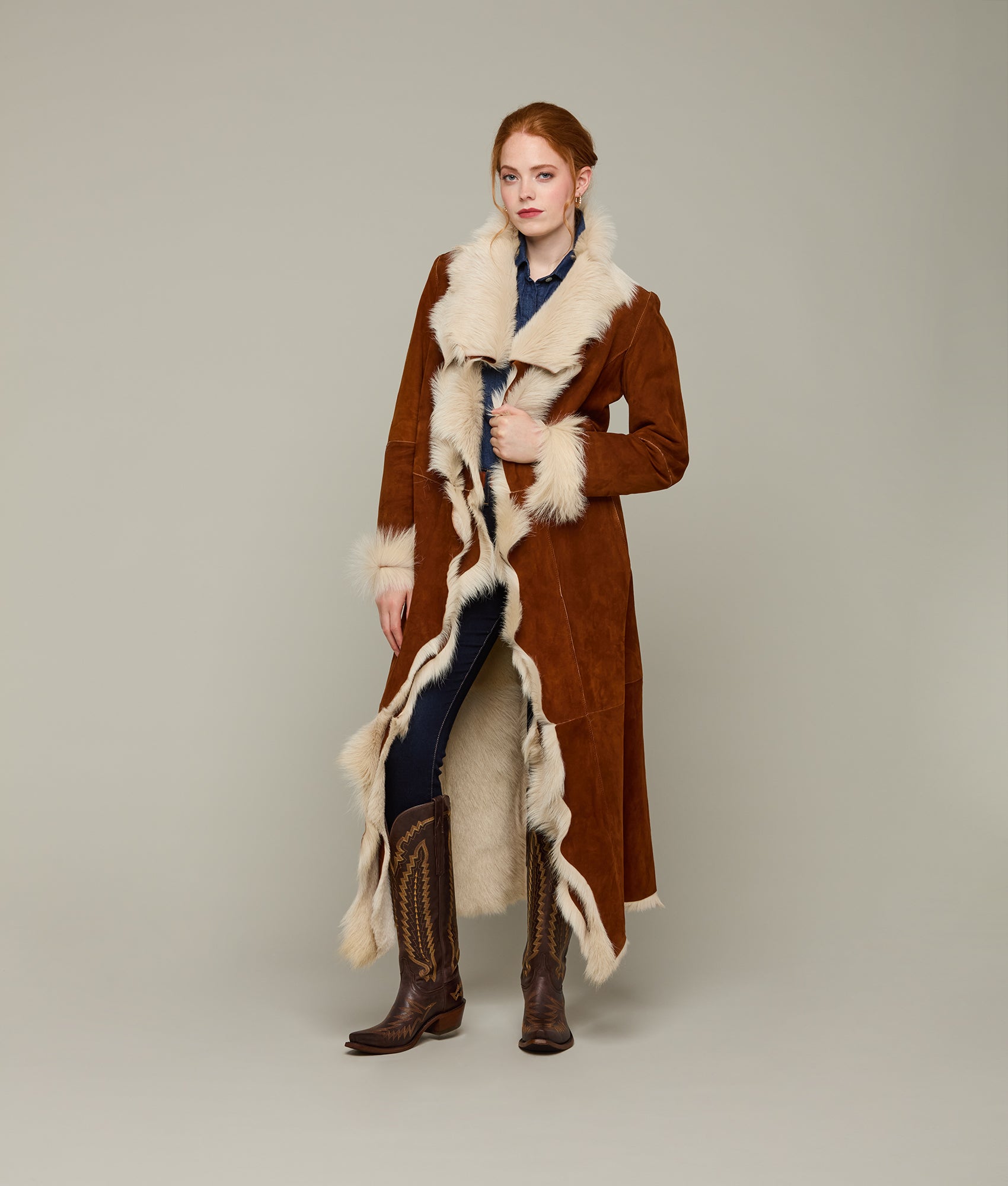 Supreme Kid Coat :: Brown - Image 5