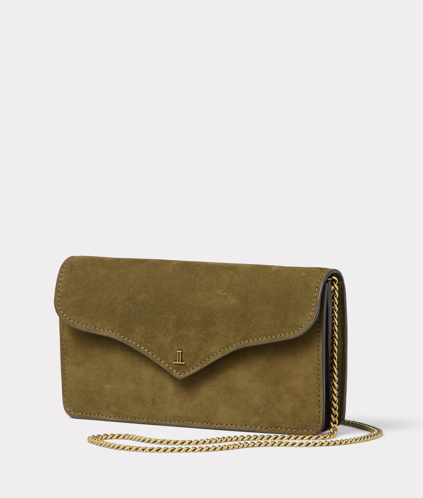 Long Wallet On A Chain :: Olive - Image 4