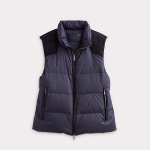 Vaquero Puffer Vest :: Navy
