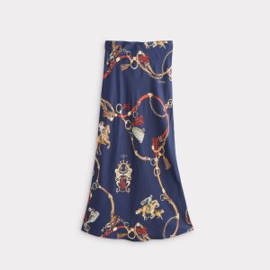 Carolina Skirt :: Navy/Multi