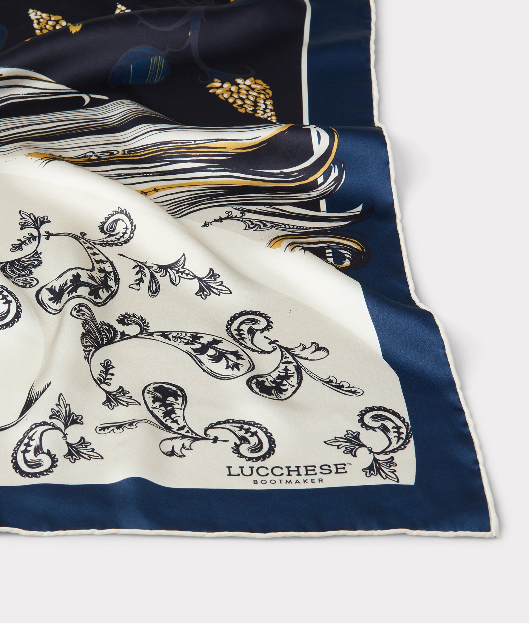 Cavalry Scarf :: Navy - Image 3