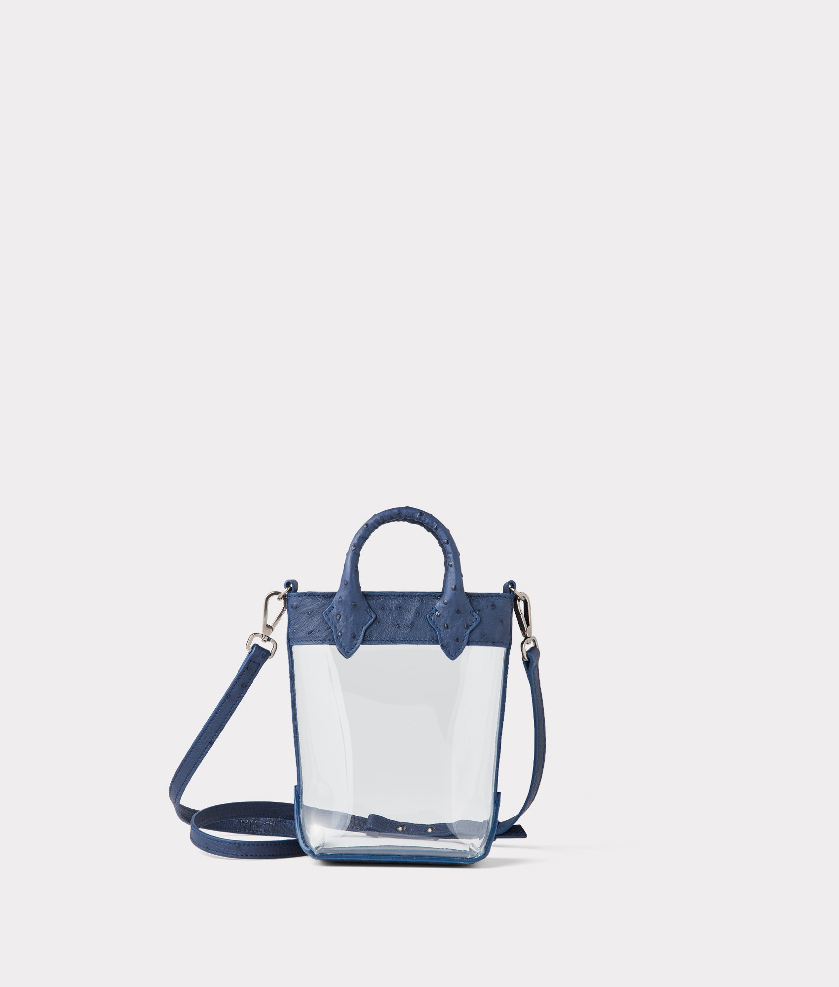 Ostrich Stadium Shopper :: Navy - Image 2