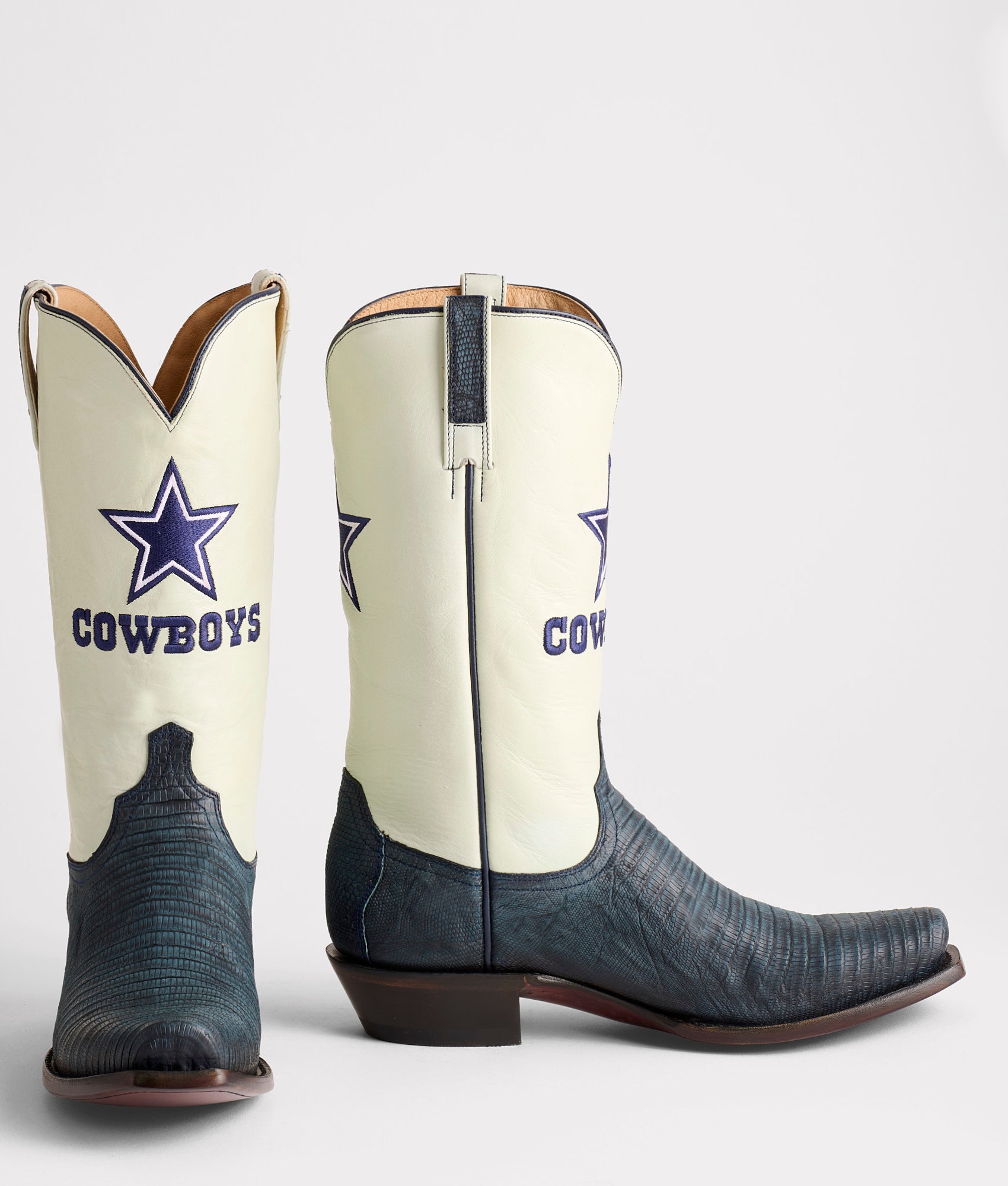 Men's Lucchese x Dallas Cowboys Legacy :: Navy - Image 2
