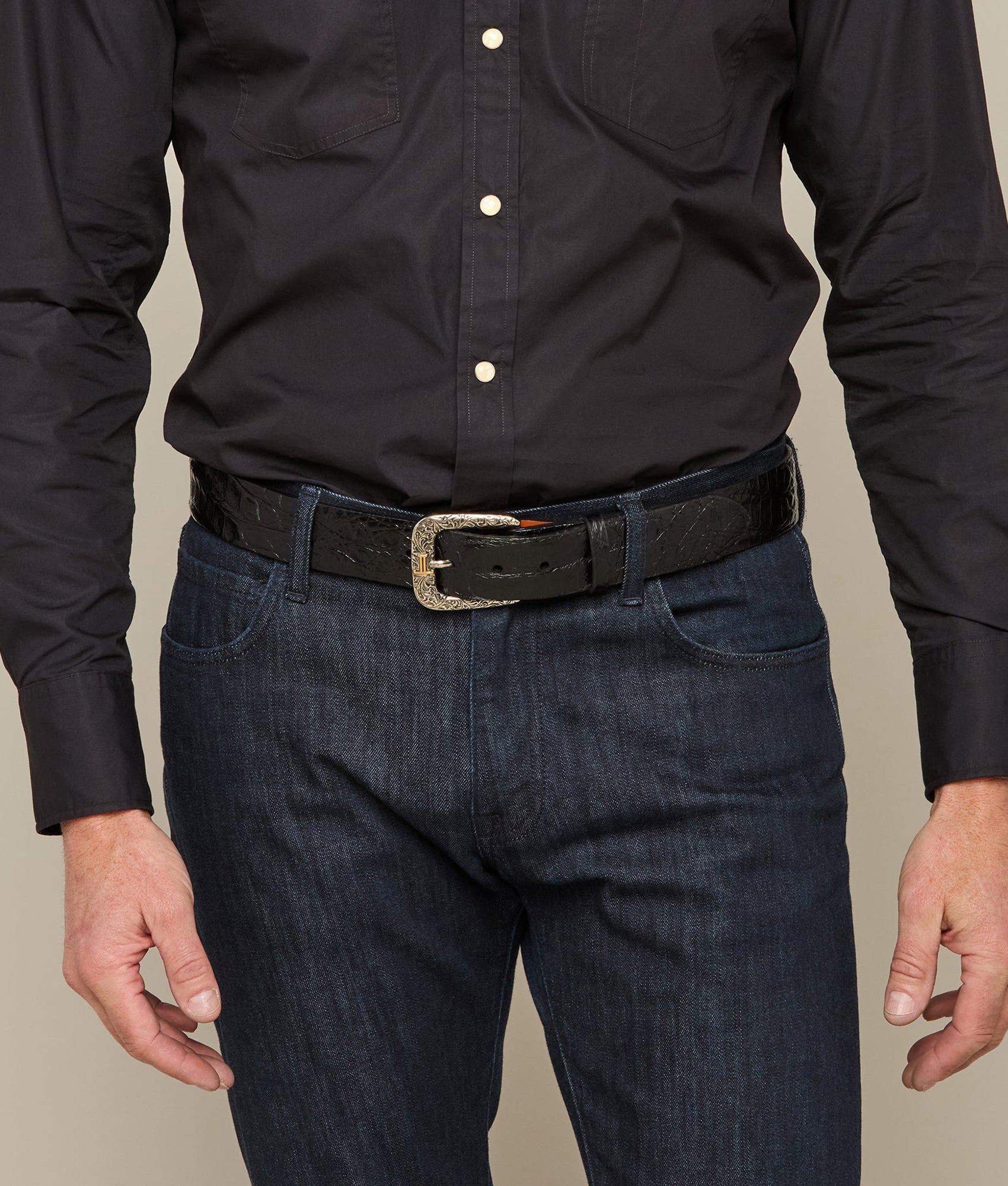 Ultra Belly Caiman :: Black - Image 9