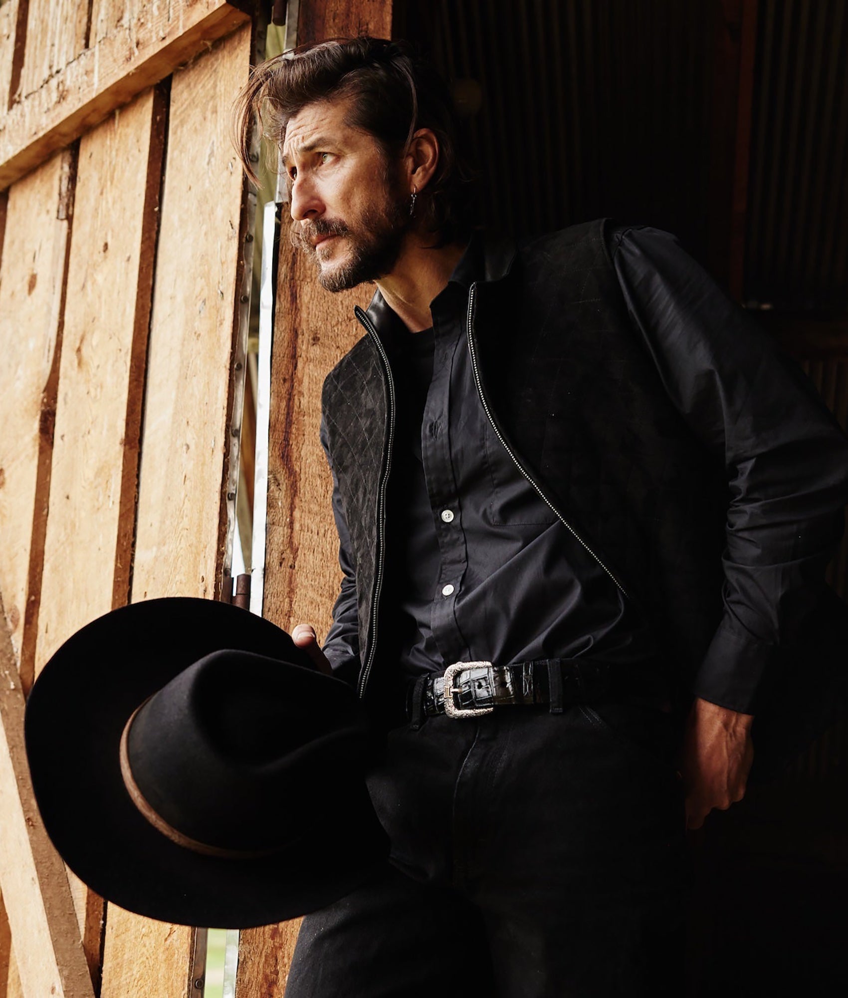 Ultra Belly Caiman :: Black - Image 4