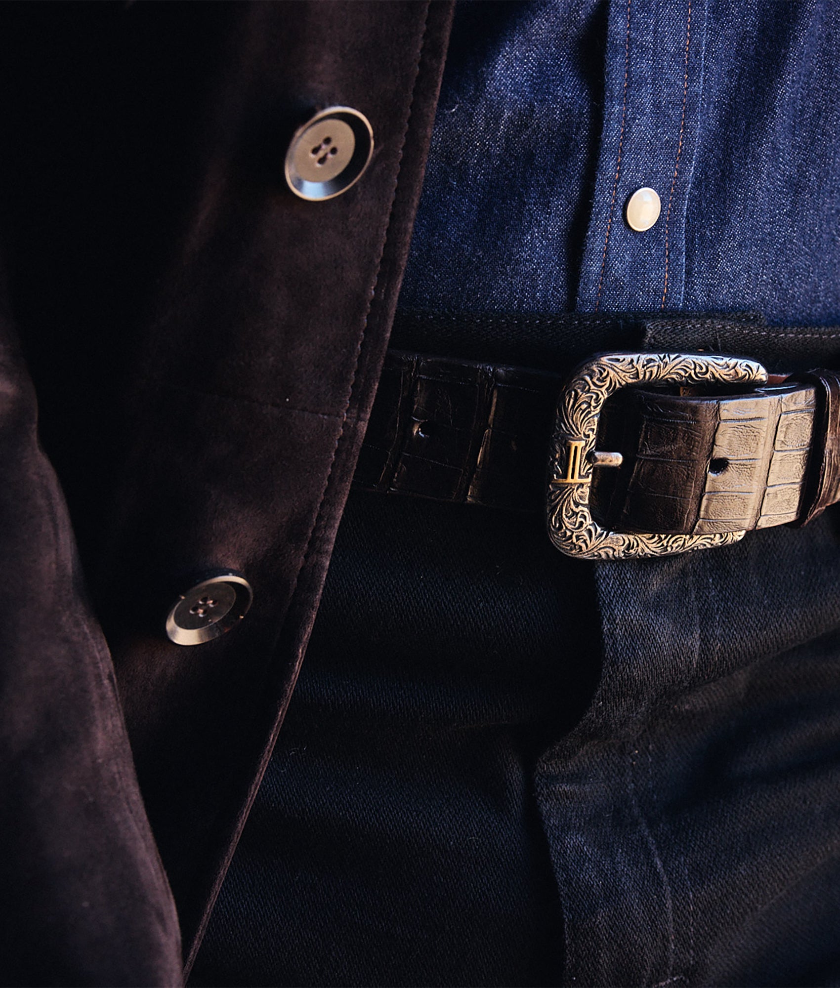 Ultra Belly Caiman :: Black - Image 5